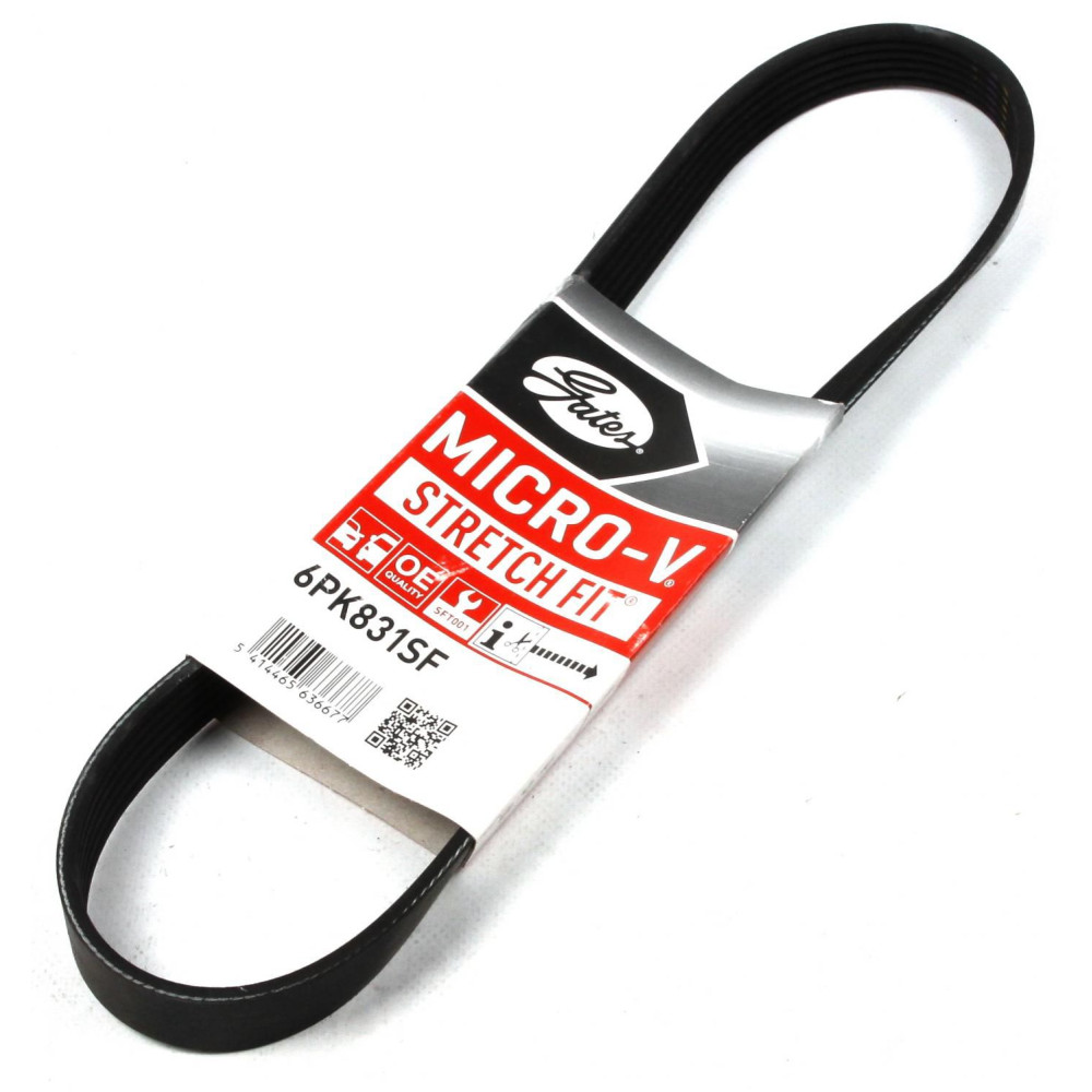 Ремень генератора Ford Transit 2.0Di/TDCi 00-AC 6PK831SF GATES