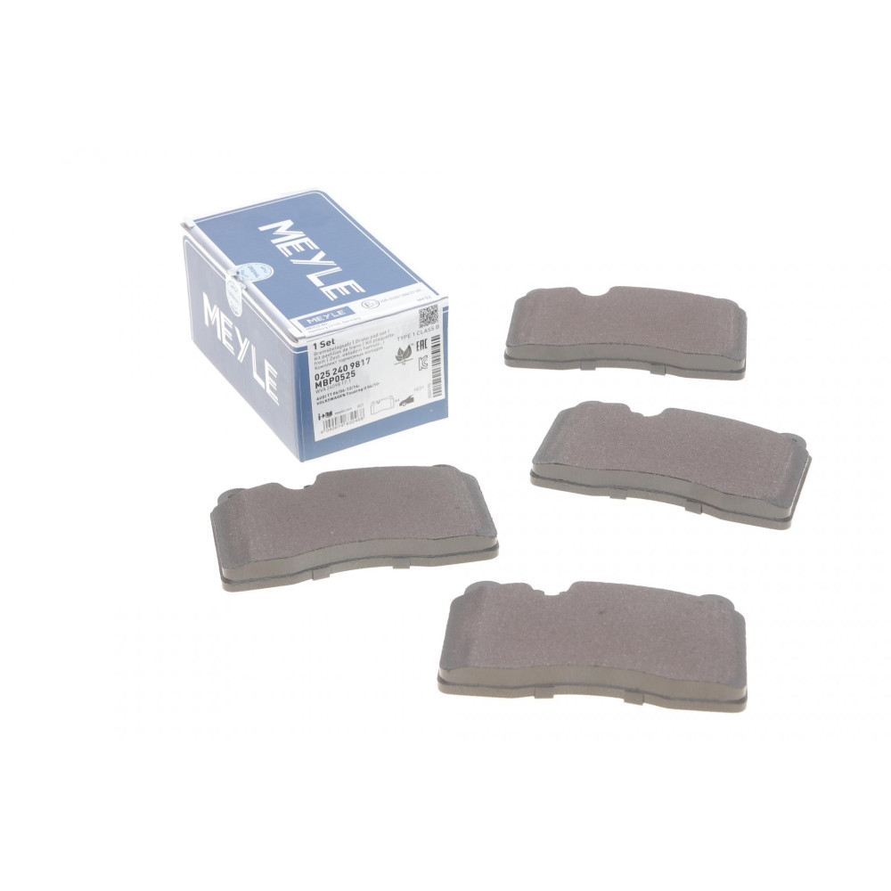 Колодки тормозные передние VW Touareg 02- Brembo - 025 240 9817 MEYLE