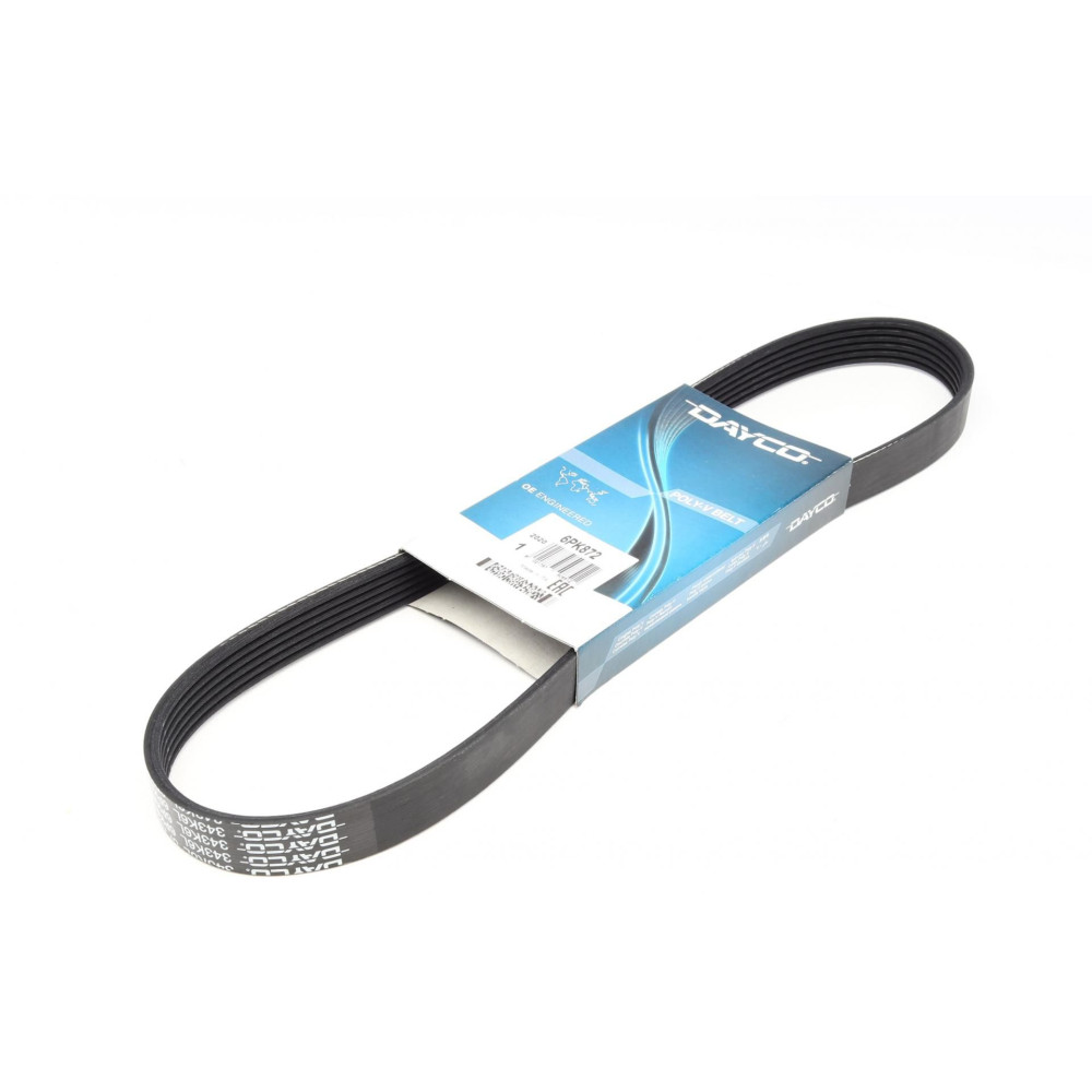 Ремень генератора Fiat Ducato 2.0 JTD 02-6PK872 DAYCO