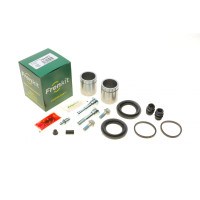 Ремкомплект суппорта переднего Hyundai Santa Fe 01- d=43mm +2 поршня/направляющая Mando 743227 FRENKIT