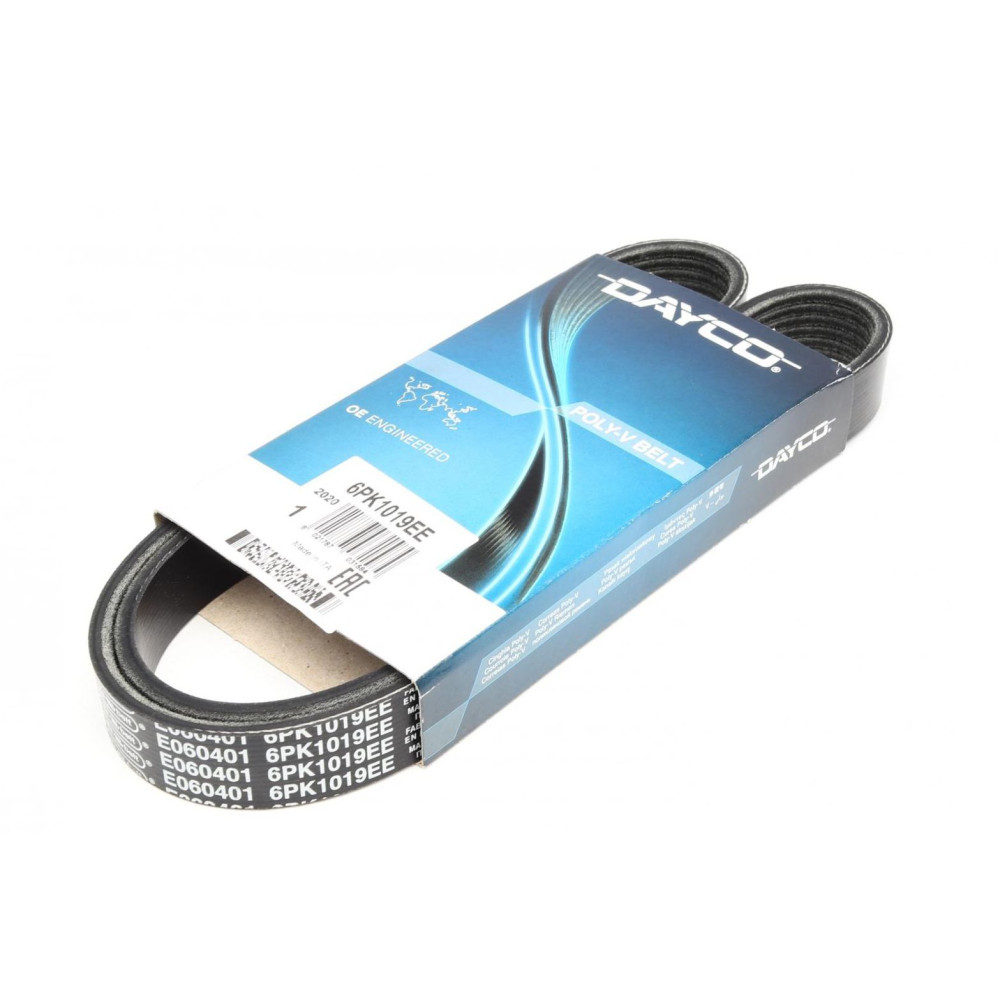 Ремінь генератора Ford Fiesta/Focus 1.4LPG/1.6Ti 08- 6PK1019EE DAYCO
