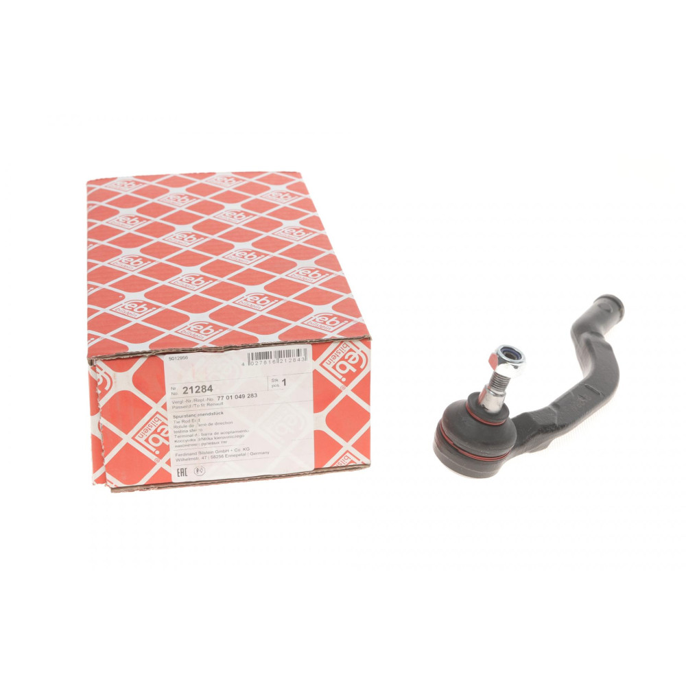 Наконечник рулевой тяги R Renault Trafic/Opel Vivaro 01- - 21284 FEBI BILSTEIN Наконечник рулевой тяги R Renault Trafic/Opel Vivaro 01- - 21284 FEBI BILSTEIN