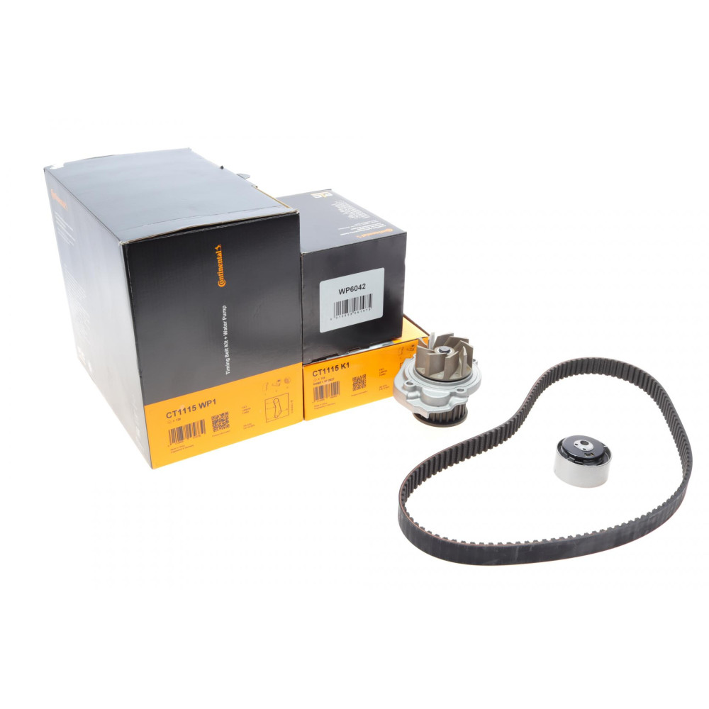 Комплект ГРМ + насос Fiat Doblo/Fiorino 1.2-1.4 01-22x129z CT1115WP1 CONTINENTAL