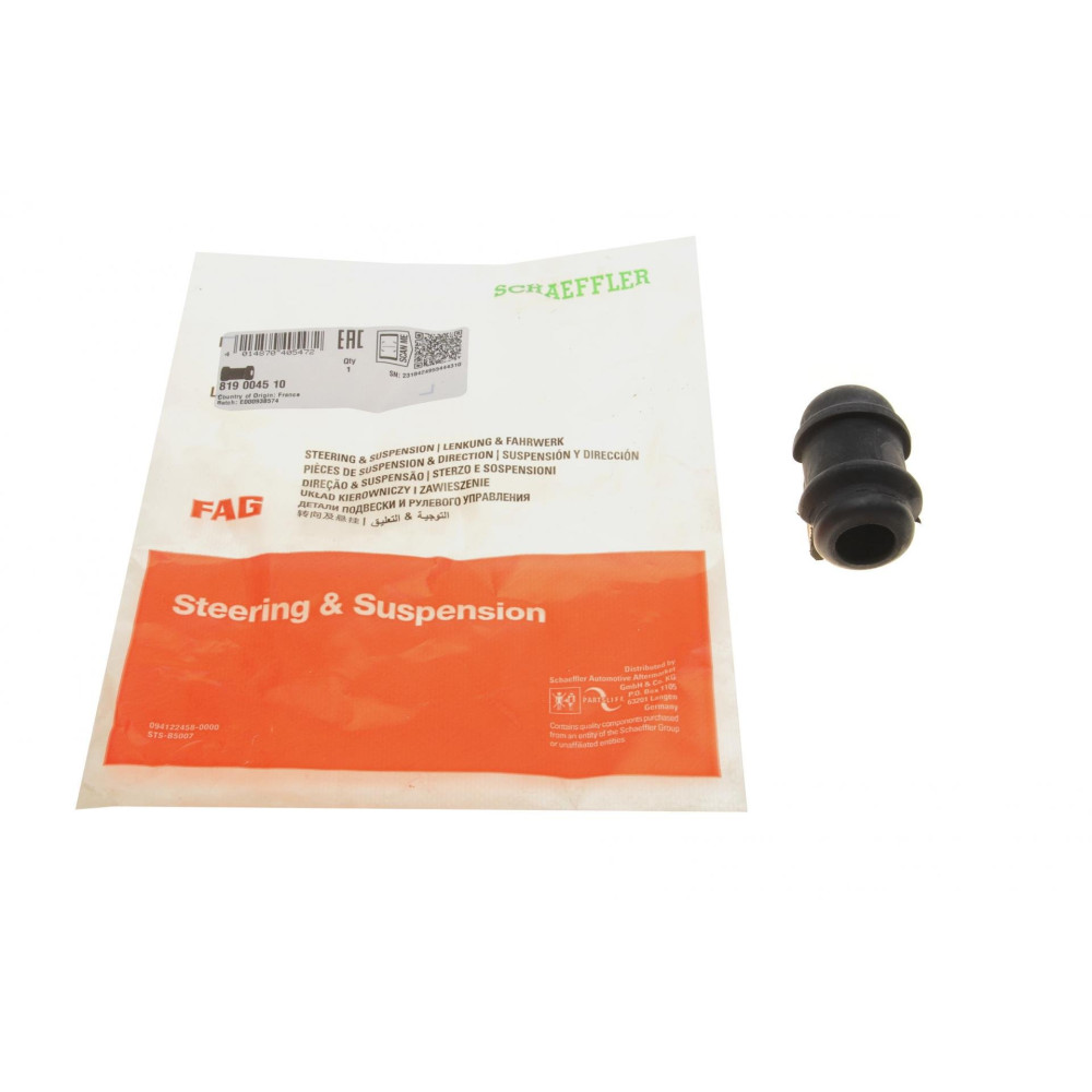 Втулка стабілізатора переднього/наружного Renault Megane 96-03 d=24mm 819 0045 10 FAG