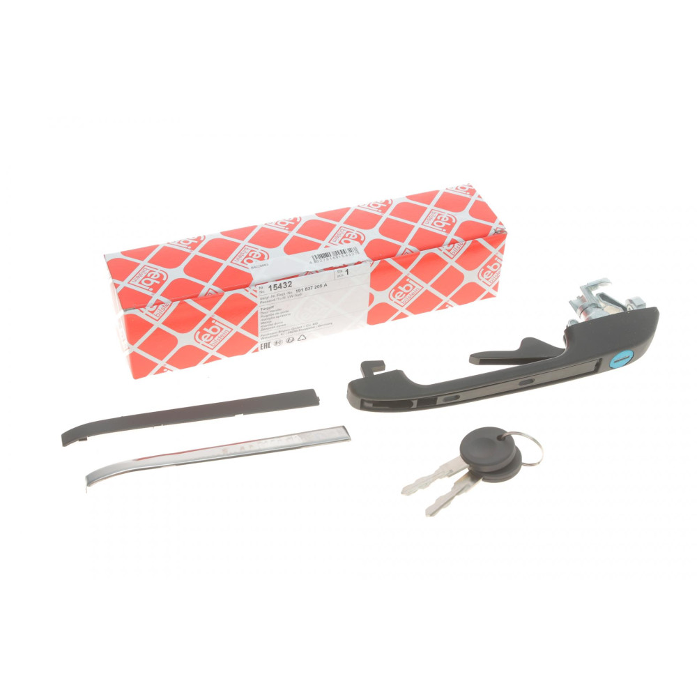 Ручка двери передней/наружы L VW Golf/Passat 83-88 - 15432 FEBI BILSTEIN