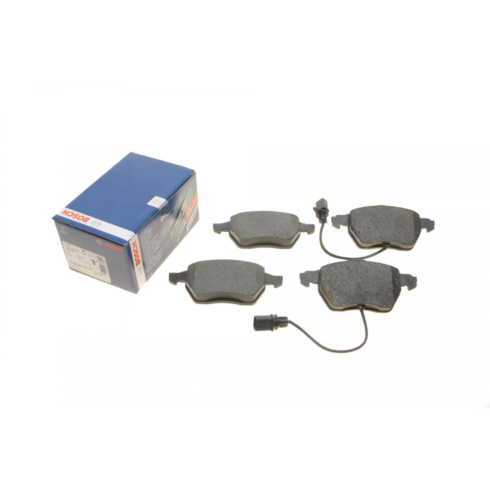 Колодки гальмівні передні Audi A4/A6/Skoda Superb/VW Passat 1.9TDI/2.5TDI 96- з датчиками - 0 986 495 241 BOSCH