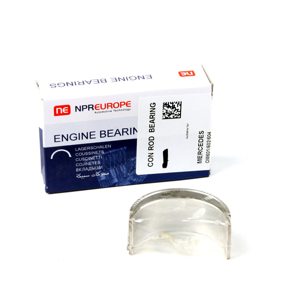 Вкладыши шатунные Mercedes 208 2.3D OM601 +0,5 61-1058-50 = 6110585000 181010 0009 21 NPR