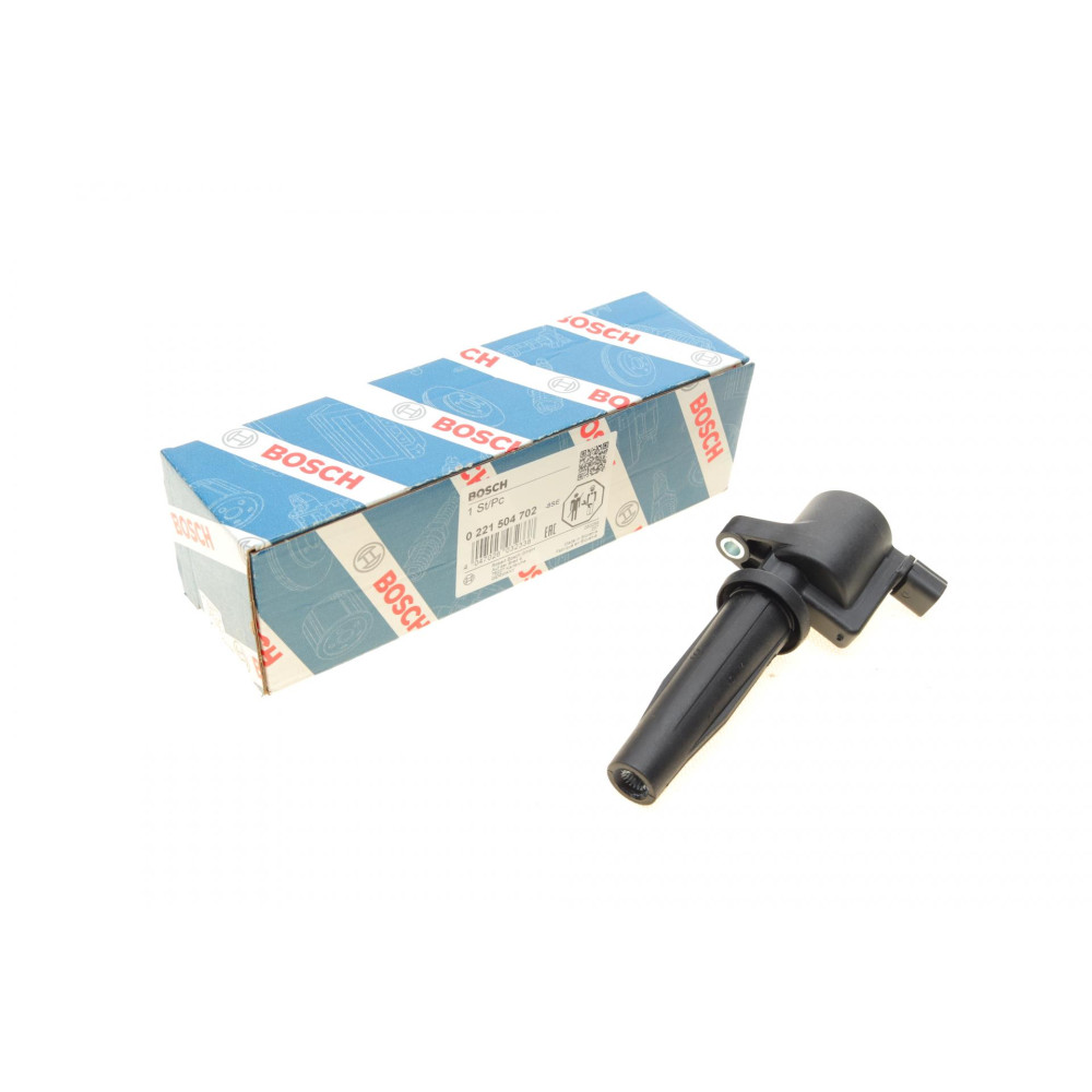 Котушка запалювання Ford Focus/Mondeo/S-Max 1.8/2.0 03-/Transit 2.3 06-14 - 0 221 504 702 BOSCH