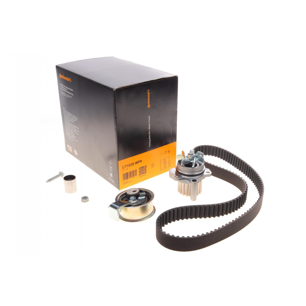 Комплект ГРМ + помпа Audi A4/Skoda Octavia/VW Passat/Golf 1.9TDI 99-10 30x120z CT1028WP9 CONTINENTAL