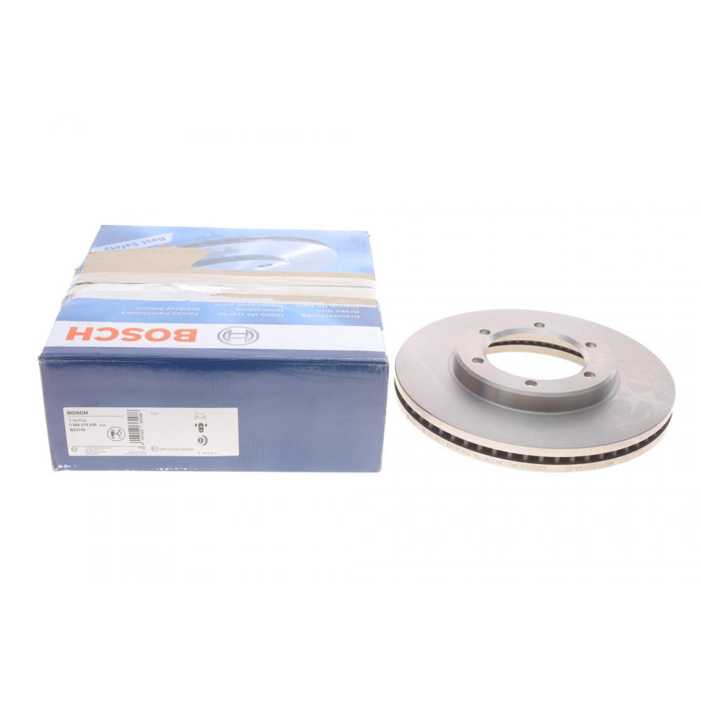 Диск гальмівний передній Toyota Hiace 95-12 285x28 - 0 986 479 A95 BOSCH