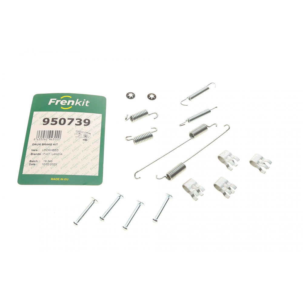 Комплект пружинок колодок ручника Fiat Brava/Bravo 93- Lockheed 180x30 950739 FRENKIT