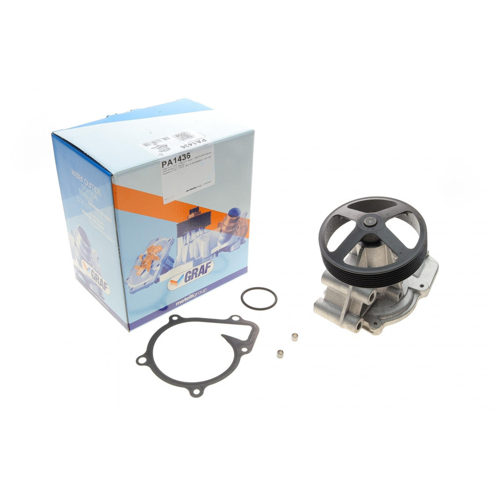 Насос воды Ford Transit/Ranger 2.2TDCi 11-/Land Rover Defender 2.2Td4 11-16 R/B 7 лоп 7 кан PA1436 GRAF Насос воды Ford Transit/Ranger 2.2TDCi 11-/Land Rover Defender 2.2Td4 11-16 R/B 7 лоп 7 кан PA1436 GRAF