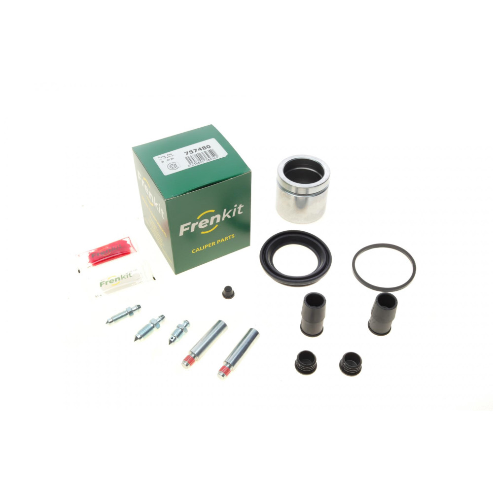 Ремкомплект суппорта переднего Peugeot 605/Volvo 850/S70/V70/C70 89-d=57mmAte+1поршень/направ 757480 FRENKIT