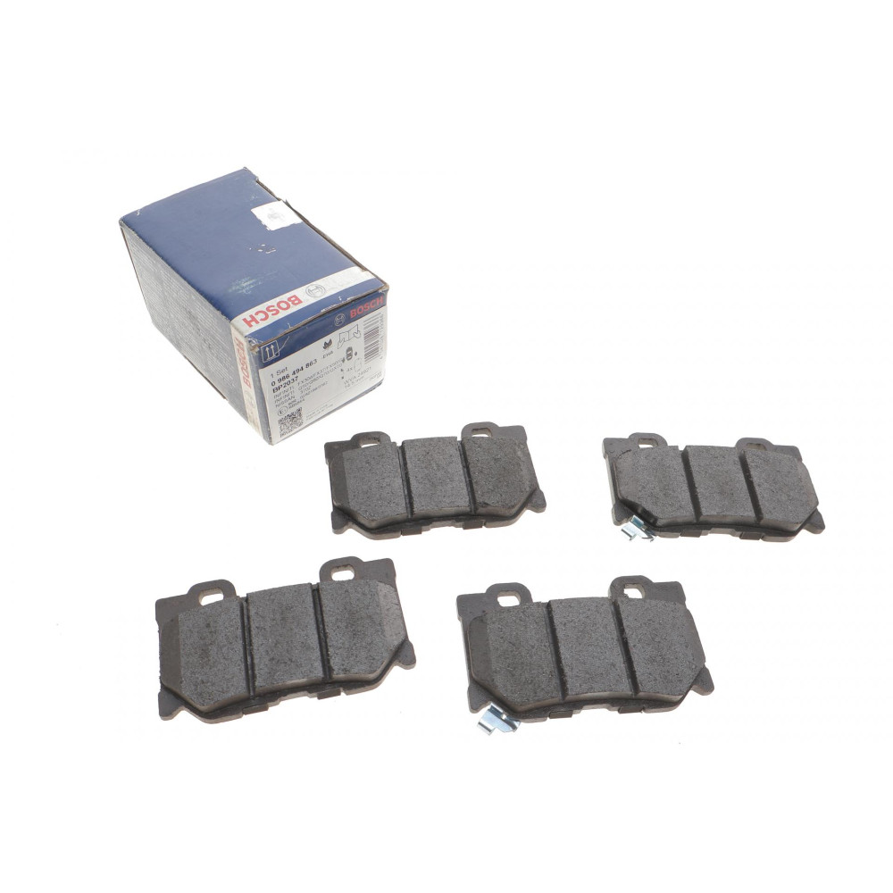 Колодки гальмівні задні Infiniti FX/G/Q50 08- - 0 986 494 863 BOSCH