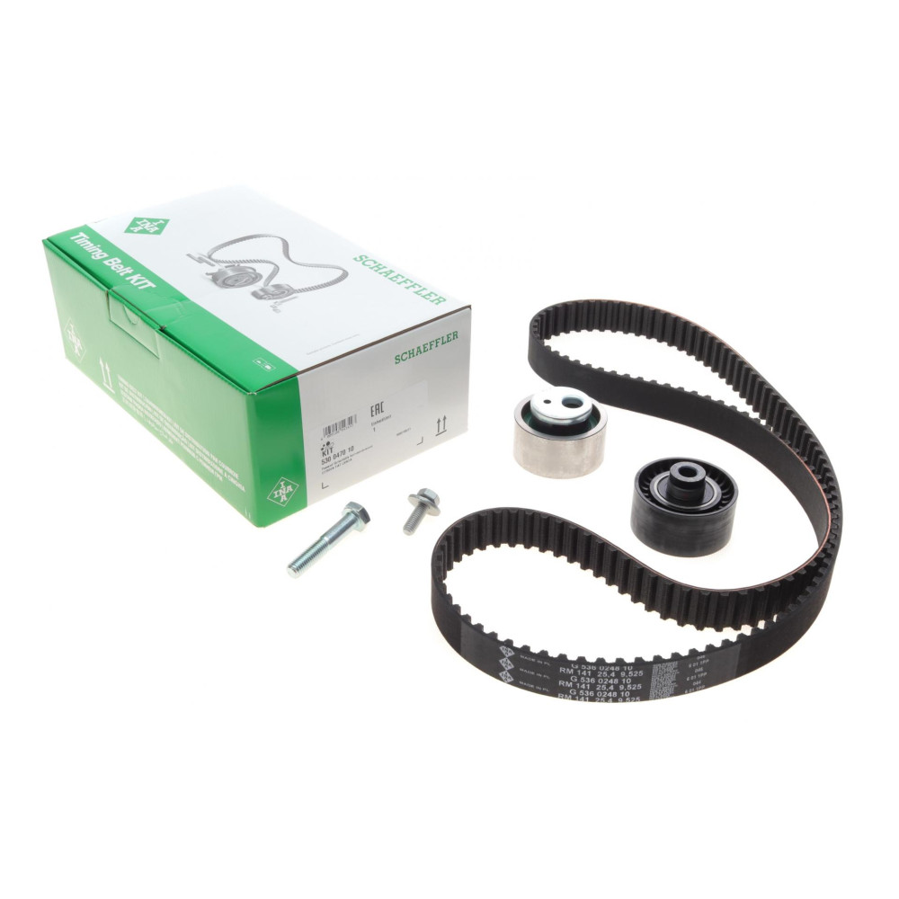 Комплект ГРМ Citroen Berlingo/Jumpy 2.0HDi, 99-11, 66/69/80kw 141x25.4 530 0470 10 INA