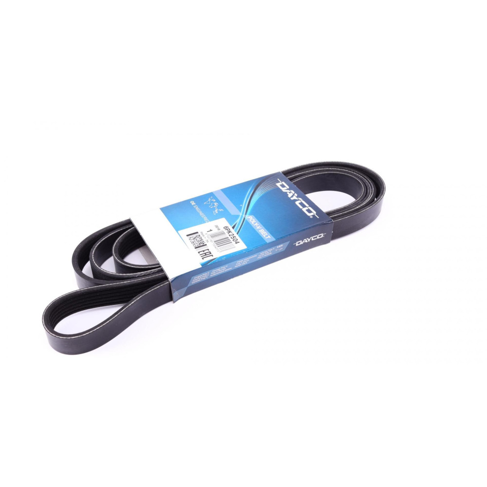 Ремень генератора Audi A4-A6/Q5 2.7/3.0TDI 05-/Hyundai Santa Fe/Kia Sorento 2.0-2.2CRDi 09- 6PK2504 DAYCO