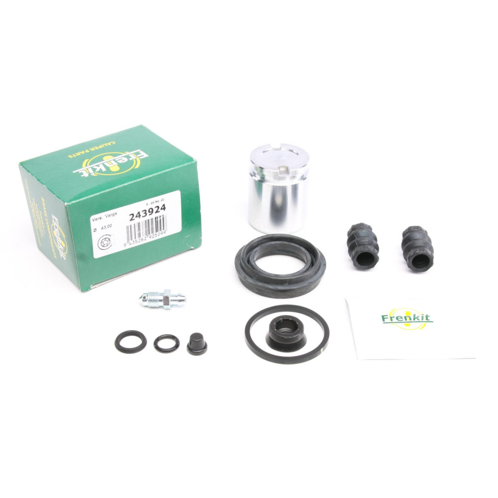 Ремкомплект суппорта заднего Chrysler Voyager 07-d=43mm +поршень Varga 243924 FRENKIT