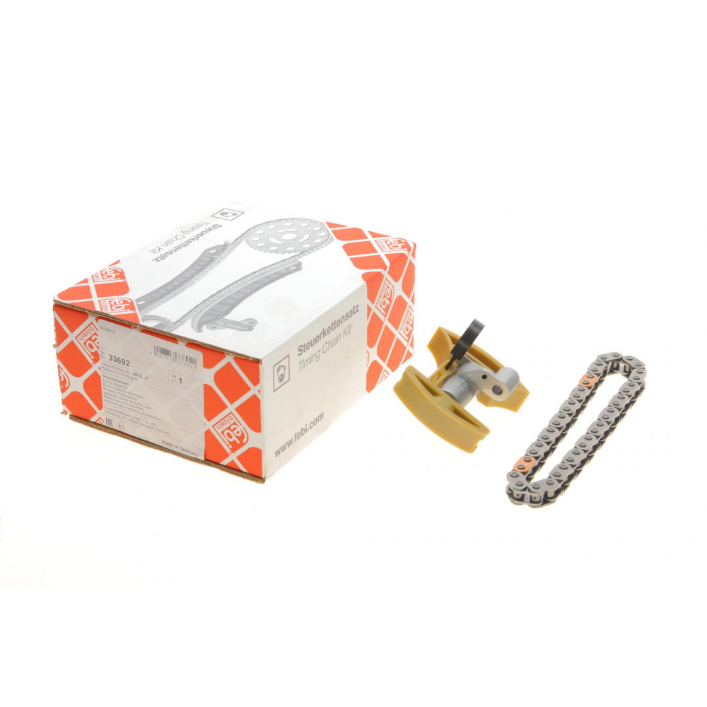 Комплект цепи ГРМ Citroen Berlingo 1.6HDI 05- +натяжитель - 33692 FEBI BILSTEIN