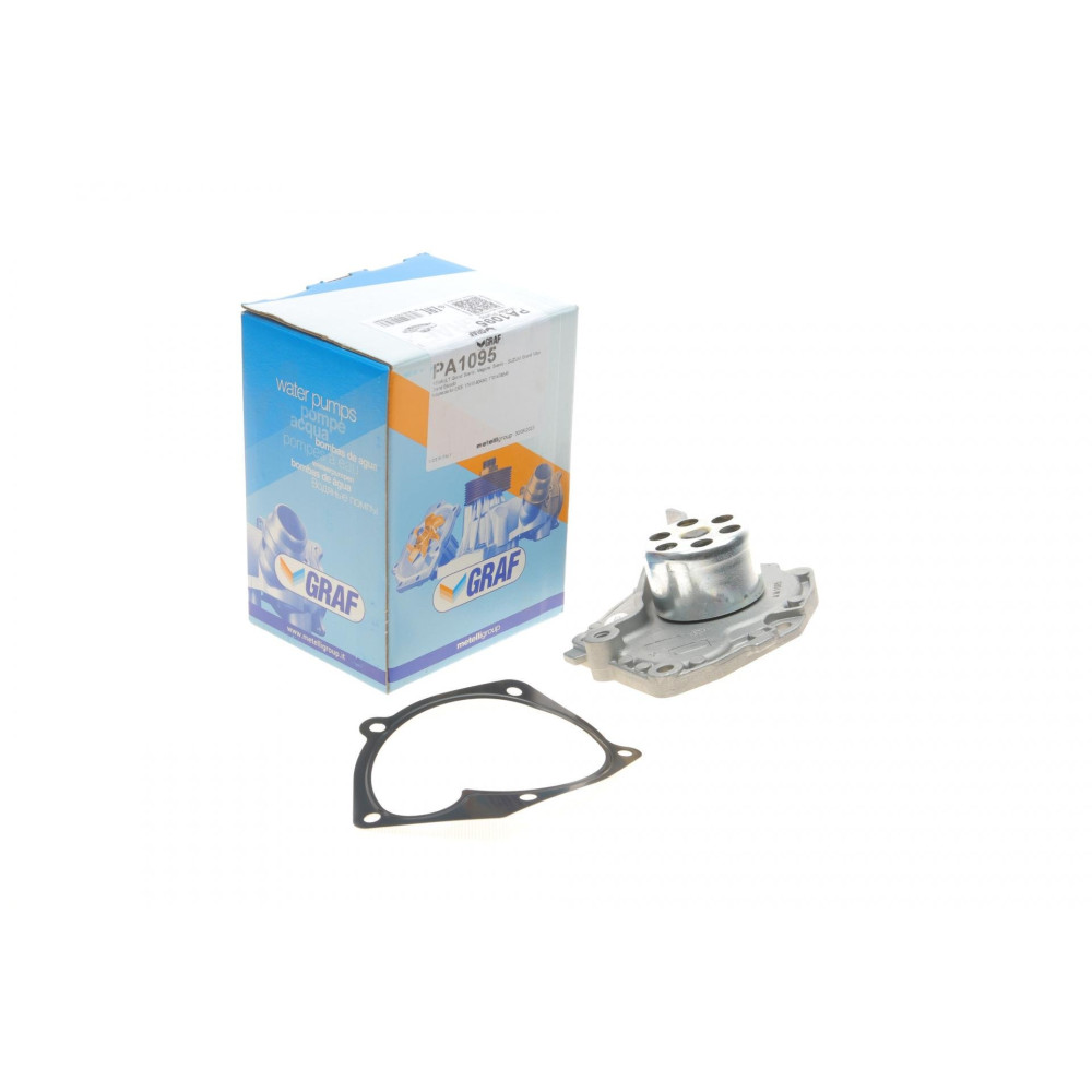 Насос воды Renault Megane/Scenic 1.9 dCi 08-/Suzuki Grand Vitara 1.9DDiS 06-15 B/B Ext. 20 лопаний PA1095 GRAF