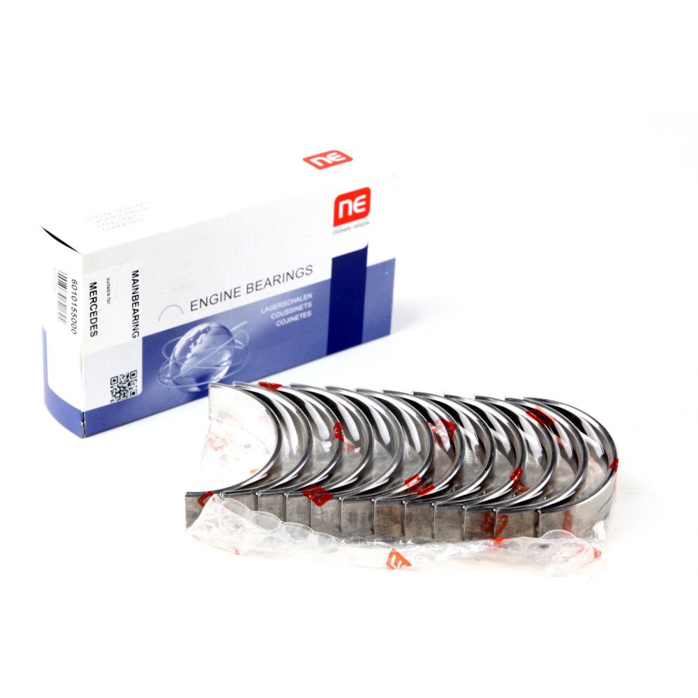 Вкладыши коренные Mercedes Sprinter/MB310 OM602 2.9TDI +0.50 = 6010155000 1800100008 21 NPR