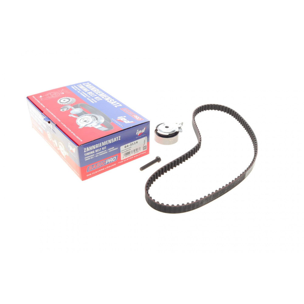 Комплект ГРМ Opel Astra F/G/Combo/Corsa/Daewoo Lanos 1.2-1.6 85- 64-3114 IPD