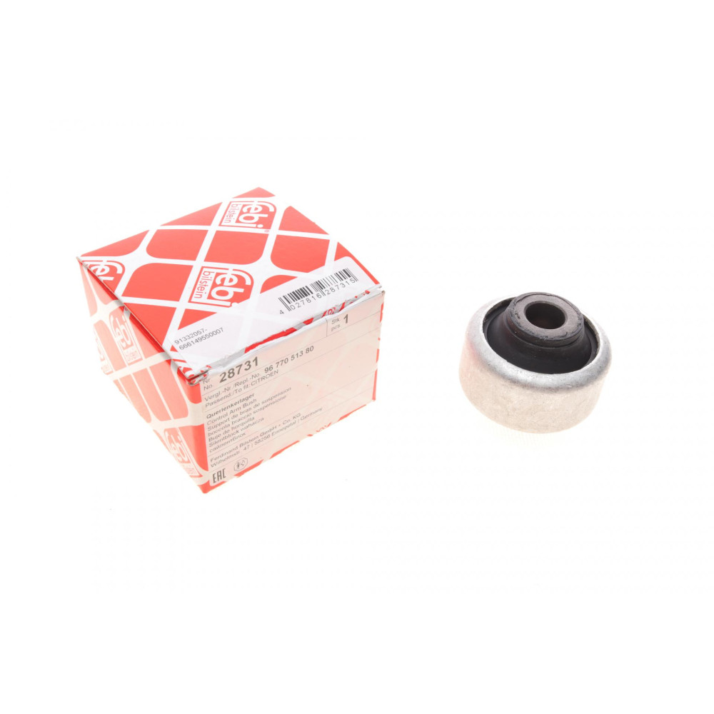 Сайлентблок рычага переднего/снизу/спереди Citroen C3 09-/Peugeot 207 06-15/208 12- - 28731 FEBI BILSTEIN