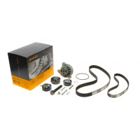 Комплект ГРМ + ТНВД + насос VW LT 2.5SDI/VW T4 2.5 TDI 96-06 26.4x122z/20.8x81z 3 ролика+2 ремня CT939WP11PRO CONTINENTAL