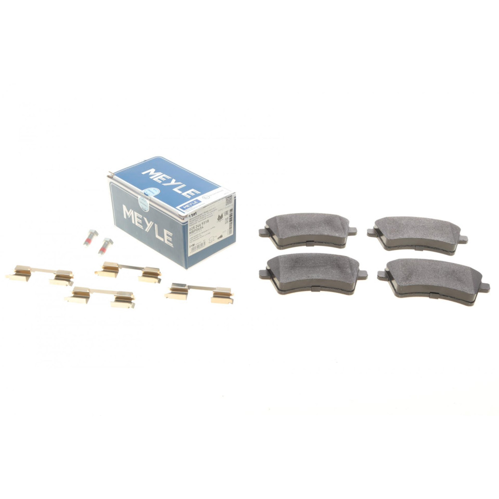 Колодки гальмівні передні Renault Kangoo 08- TRW - 025 246 9318 MEYLE