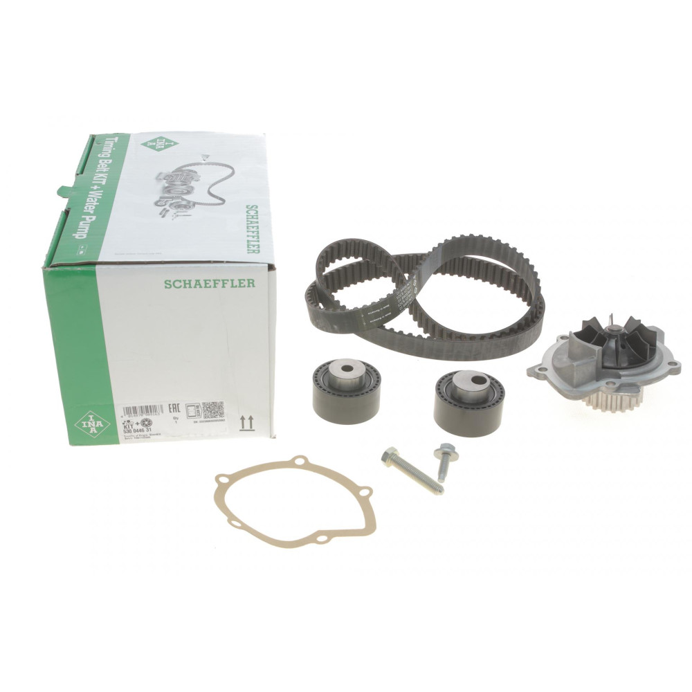 Комплект ГРМ + насос Peugeot 406/607/807 2.2 HDi 00- 146x25.4 538 0428 10 530 0446 31 INA