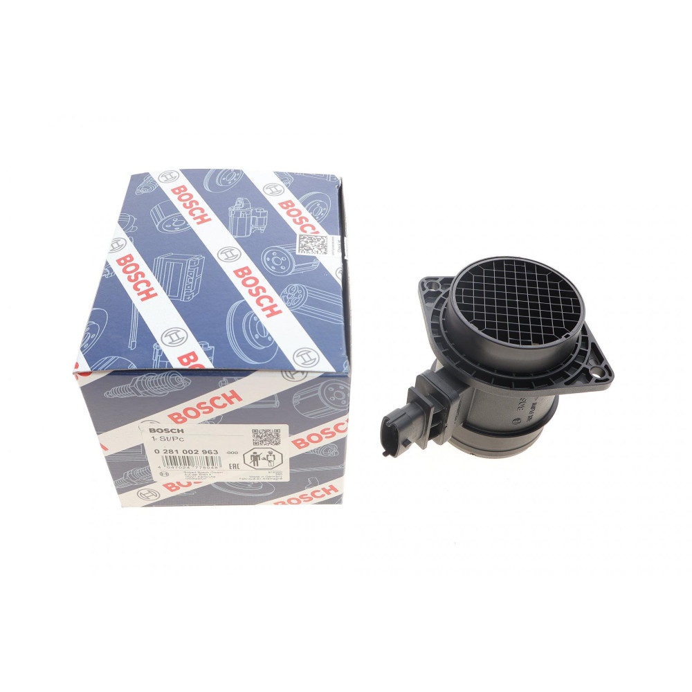Витратомір повітря Fiat Fiorino 1.3D 07- - 0 281 002 963 BOSCH