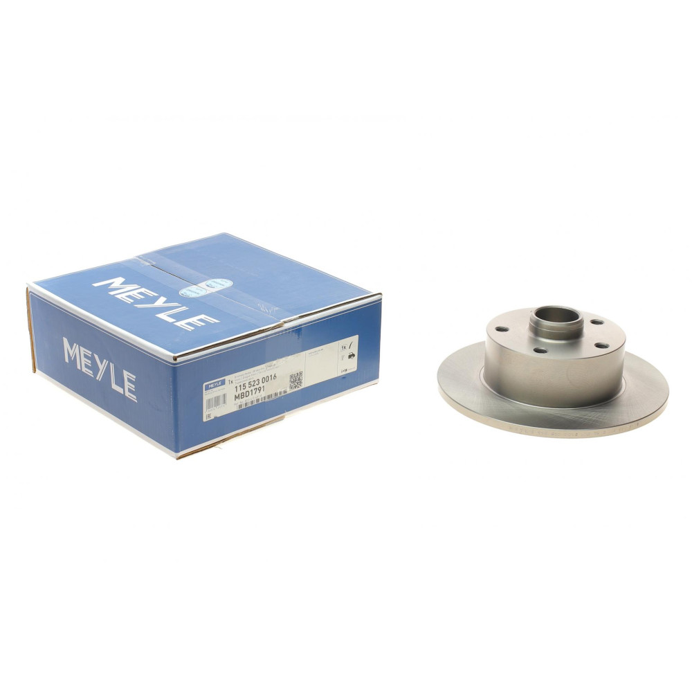 Диск тормозной задний Audi A4 94-01 245x10 - 115 523 0016 MEYLE