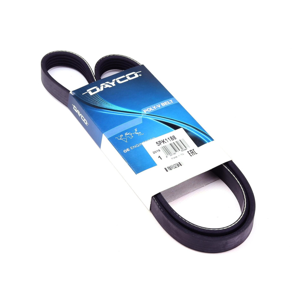 Ремень генератора Fiat Palio 1.2 97-/Land Rover Freelander 1.8i 98-06 5PK1188 DAYCO