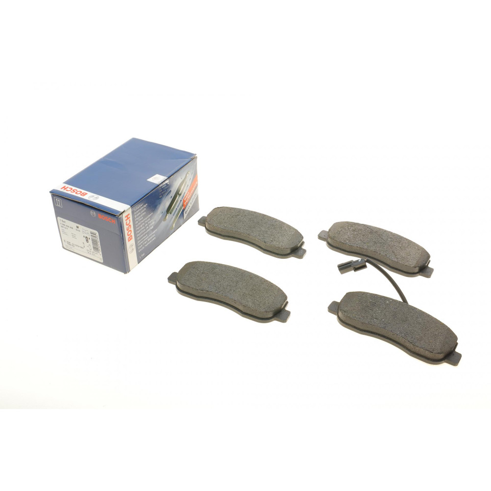 Колодки гальмівні передні Renault Master/Opel Movano 10- - 0 986 494 498 BOSCH