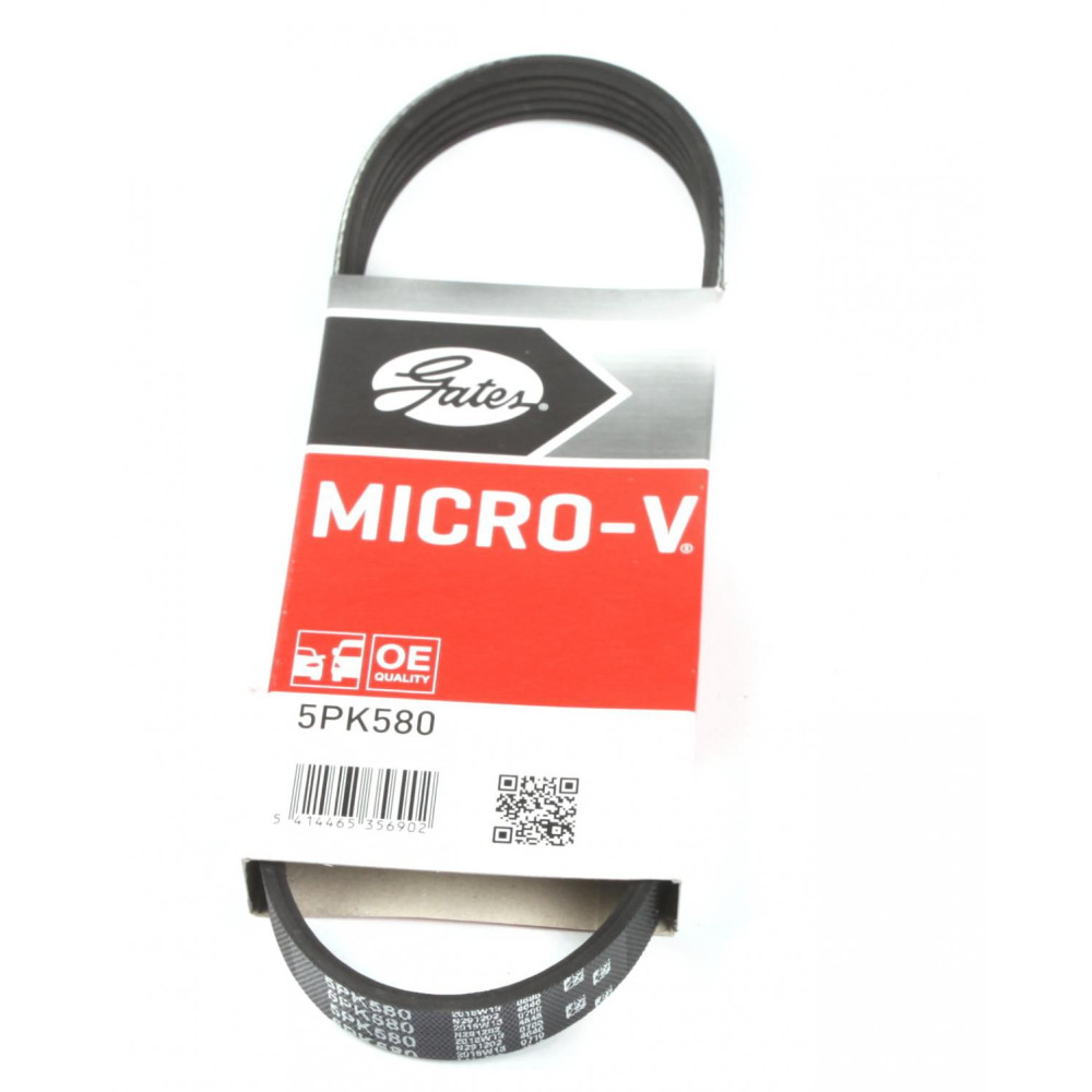 Ремінь генератора Ford Mondeo I/II 1.8TD 93-00 5PK580 GATES