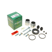 Ремкомплект супорта переднього Nissan X-Trail 1.3 13- d=45mm +2 поршня/направляюча Akebono 744259 FRENKIT