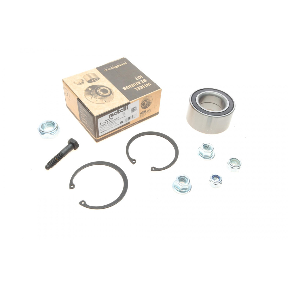 Підшипник маточини передньої VW Caddy II 95-04/Golf 85-02 40x72x37 к-кт 19-2224 METELLI