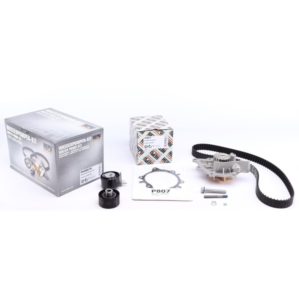 Комплект ГРМ + насос Citroen C5/C6/C8/Fiat/Ford/Peugeot 2.2HDI 06- PK08070 HEPU