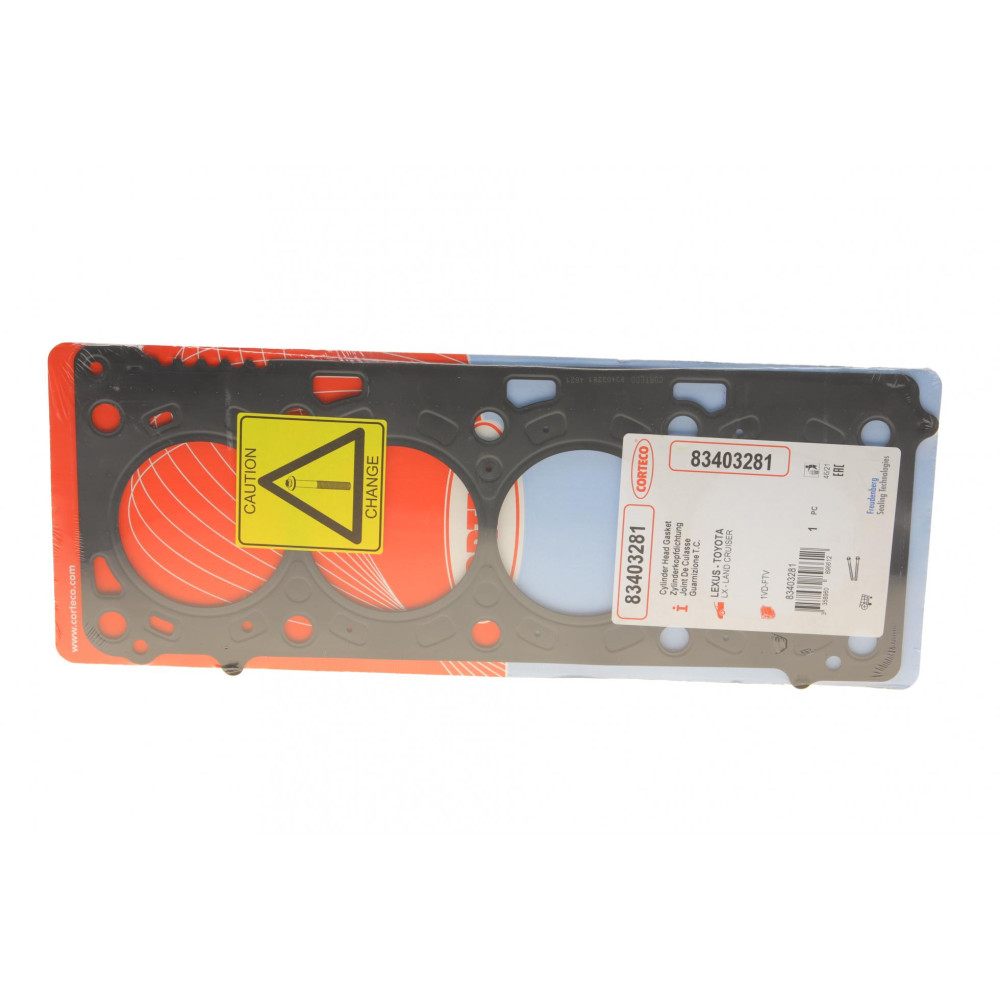 Прокладка ГБЦ Toyota Land Cruiser 200 4.5 D 07-1.3mm R 83403281 CORTECO