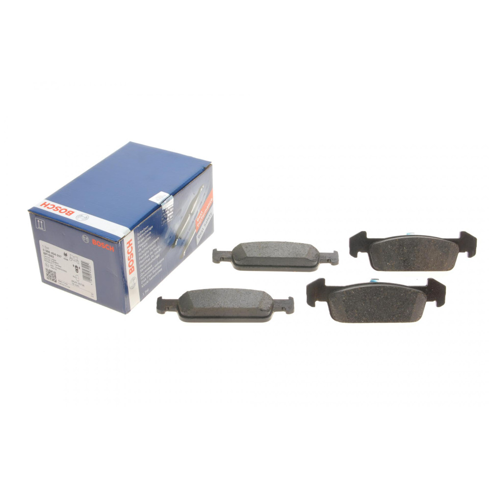 Колодки тормозные передние Dacia Logan II/Sandero II 12-/Renault Logan 11-/Sandero 13/Clio IV 18- - 0 986 494 697 BOSCH