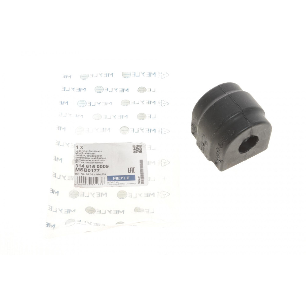 Втулка стабілізатора переднього BMW 3 E46 98-05 d=21.5mm - 314 615 0009 MEYLE