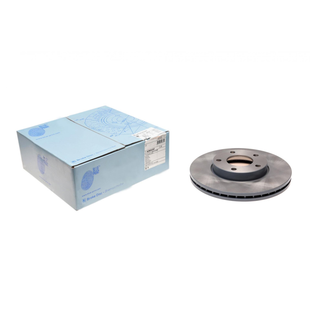 Диск тормозной передний Mazda 3/5 05-278x25 с покрытием ADM54381 BLUE PRINT