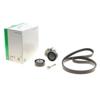 Комплект ременя генератора BMW 1 E87/E88/3 E46/E90/5 E60 1.6-2.0 01-10, N46B20, 6PK1870 - 529 0044 10 INA