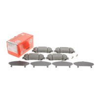 Колодки тормозные передние Nissan Qashqai II/X-Trail/Renault Kadjar 13- 141.9x59.8x18 Akebono - 22065.175.1 ZIMMERMANN