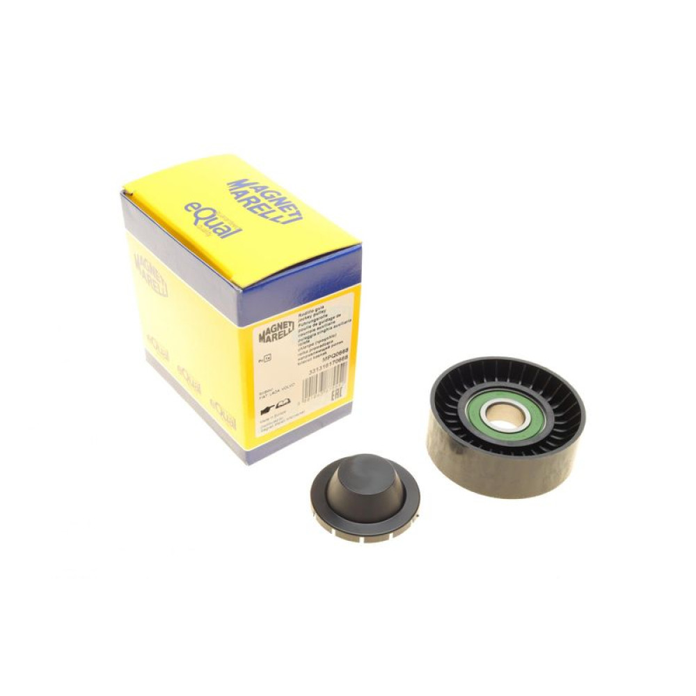 Ролик генератора Fiat Bravo/Doblo/Palio 1.6 16V 95- паразитный MPQ0668 331316170668 MAGNETI MARELLI