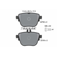 Колодки гальмівні задні Mercedes E-class W213/S213 16- TRW Q+ - 2279201 TEXTAR