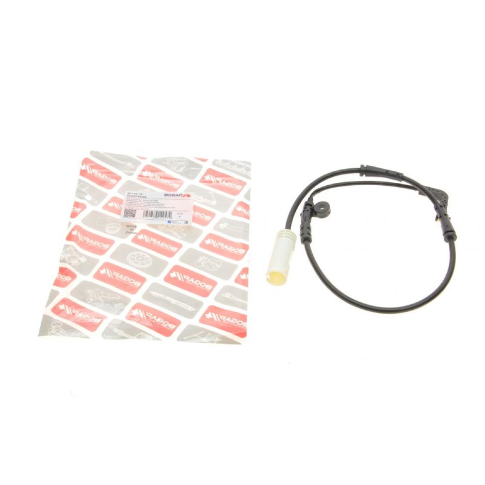 Датчик износа тормозных колодок передних BMW 5 E60/E61/6 E63 03- L=680mm B7118116 BOGAP