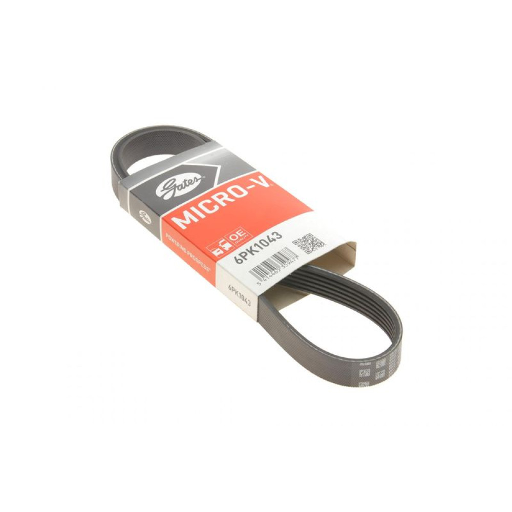 Ремень генератора VW Golf III/Passat/T4 1.9D/TD TP 6PK1043 GATES