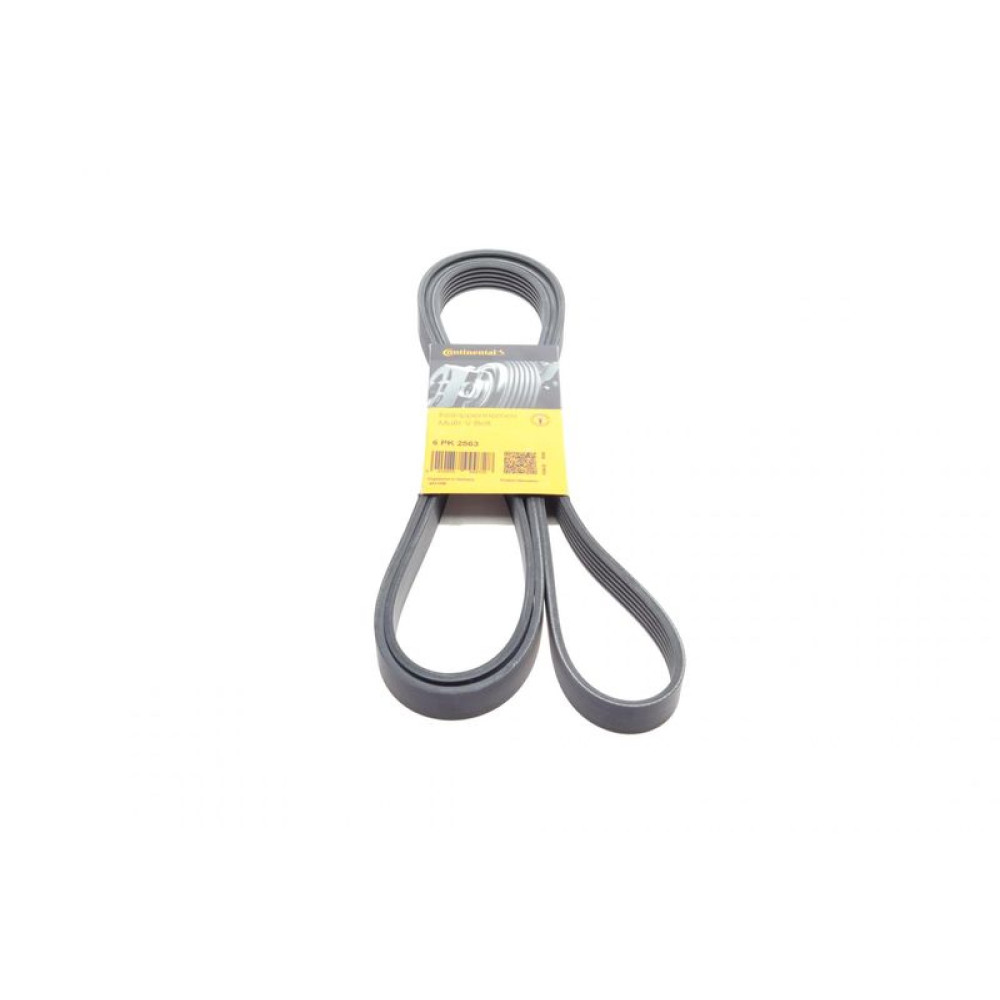 Ремень генератора Mitsubishi Lancer 1.8 08-/Outlander 2.0-2.4 06- 6PK2563 CONTINENTAL