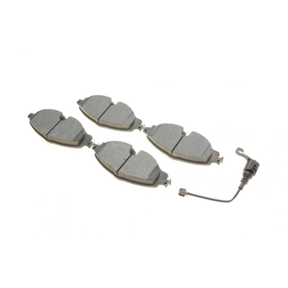 Колодки тормозные передние Audi A3/Q2/Q3/Seat/Skoda Octavia/Kodiaq/VW Golf/Passat B8 12-+датчик - 209165 SOLGY