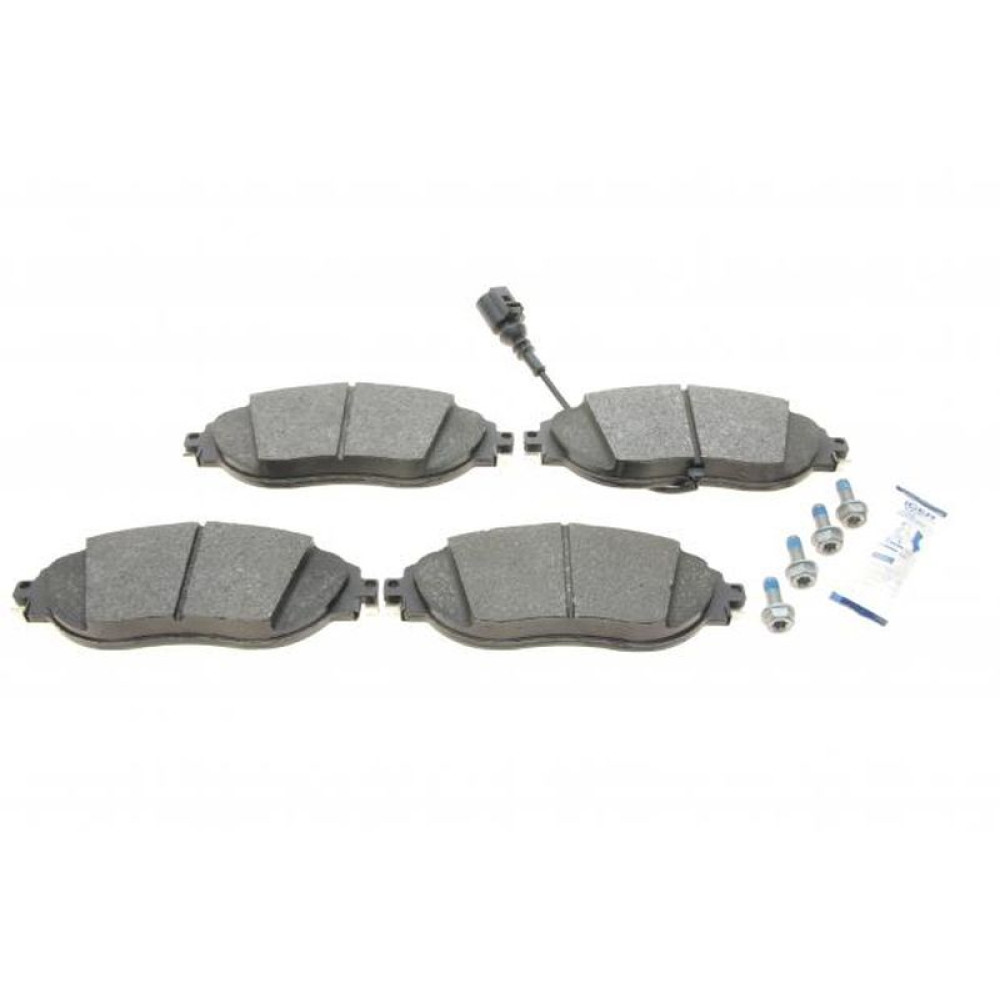 Колодки гальмівні передні Audi Q3 18-/A3/Skoda Octavia/VW Passat B6-B8/Golf/Tiguan 12- +датчик 182018 ICER